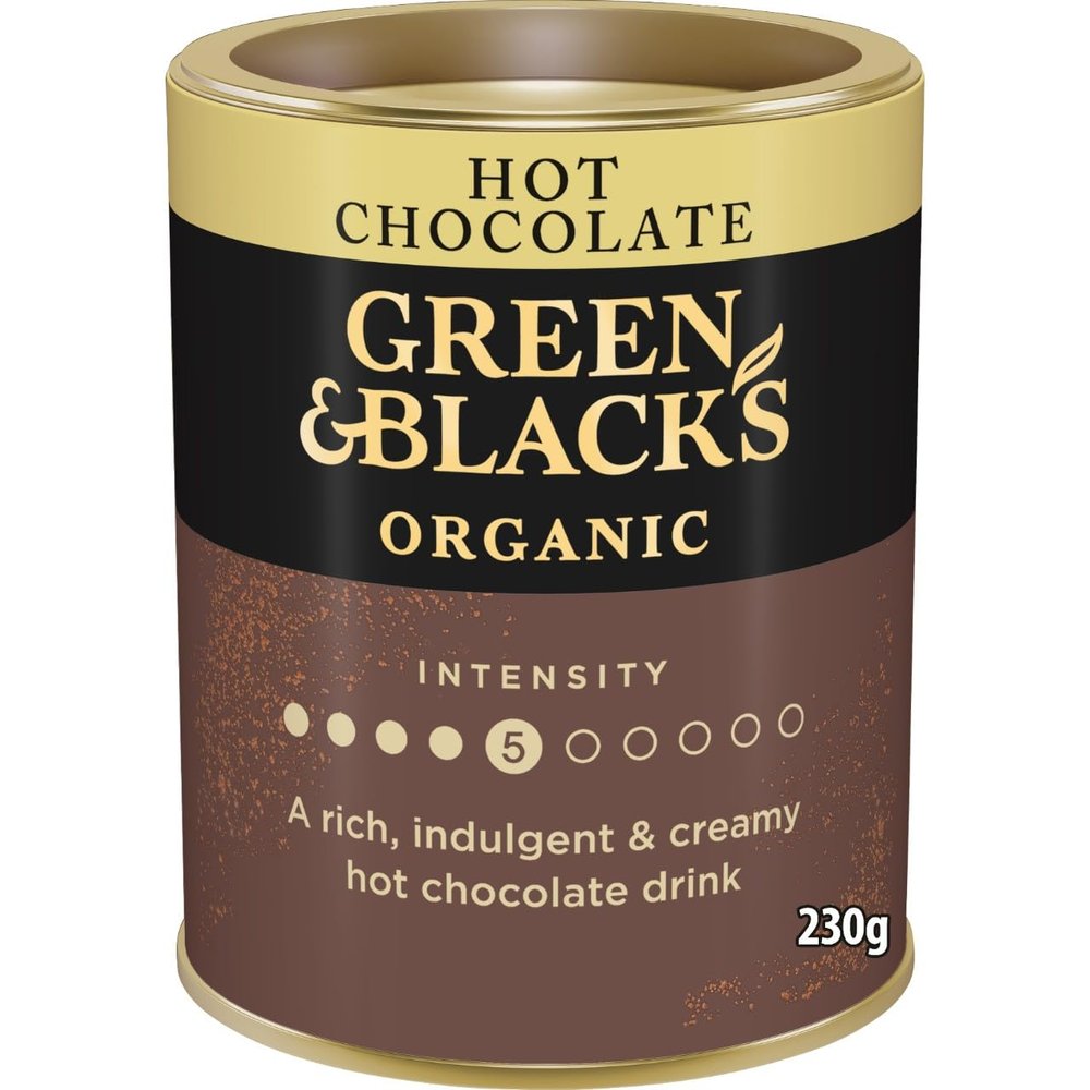Green & Black's Organic Hot Chocolate Cocoa Powder 230 g (Pack of 1)