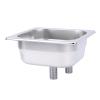 Walmeck Pitcher Rinser Time Labor Saving Stainless Steel Embedded Automatic Cup Washer for Home Commercial Use (Silver) view 4