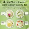 DAMAICHUHAI 50g Jasmine Green Tea Jasmine Tea Pearls-Jasmine Flowers Green Tea view 4