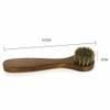 MQPALZKD Wooden Long Handle Shoe Brush Boots Cleaner Polishing Leather Shoes Clothing Shine view 2