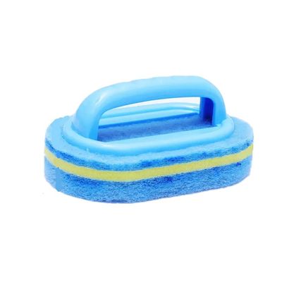 MQPALZKD Handle Sponge Brush Kitchen Bathroom Cleaning Plastic