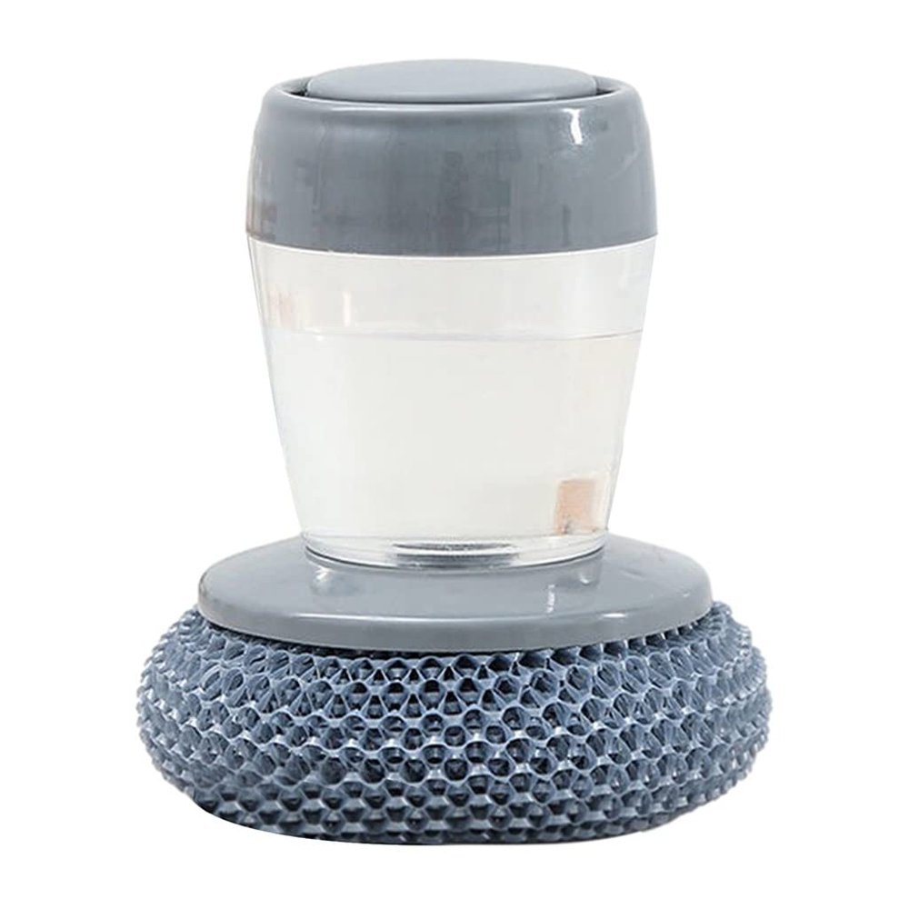 MQPALZKD Scrub Brush Pot Cleaning and Washing Kitchen Press-type Detergent Dishwashing Decontamination