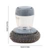 MQPALZKD Scrub Brush Pot Cleaning and Washing Kitchen Press-type Detergent Dishwashing Decontamination view 2