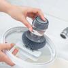 MQPALZKD Scrub Brush Pot Cleaning and Washing Kitchen Press-type Detergent Dishwashing Decontamination view 3