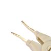 EasyByMall Four-Terminal LCR Test Lead with Banana and Alligator Clip, High Precision Probe for DC Low Resistance and Capacitance Measurement view 2