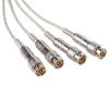 EasyByMall Four-Terminal LCR Test Lead with Banana and Alligator Clip, High Precision Probe for DC Low Resistance and Capacitance Measurement view 4