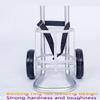 Oxygen Tank Cart with 23.5cm Cylinder Rack, Portable Rolling Trolley for Home Use, Holds Small Cylinders view 4