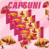 Boromir Croissant with Strawberry Jam 60g Fruit Filled Sweet Pastry Snack Breakfast Bakery Product of Romania Pack of 4 view 2