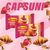 Boromir Croissant with Strawberry Jam 60g Fruit Filled Sweet Pastry Snack Breakfast Bakery Product of Romania Pack of 2 view 2