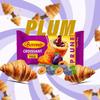 Boromir Croissant Assorted Flavors Combo Pack Crema Prune Sour Cherry Jam Strawberry Jam Cacao Each 60G Sweet Pastry Snack Product of Romania view 3