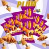 Boromir Croissant Crema Prune 60g Plum Cream Filled Sweet Pastry Snack Breakfast Bakery Product of Romania Pack of 8 view 2