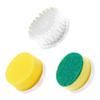 BildeeMait Automatic Electric Cleaning Brush, Cordless Rechargeable Pot Scrubber Kitchen Sinks and Dishes, Compact Handheld Washer Shoes, Yellow view 1