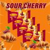 Boromir Croissant with Sour Cherry Jam 60g Fruit Filled Sweet Pastry Snack Breakfast Bakery Product of Romania Pack of 4 view 2