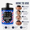 Maddy Pro Premium Shaving Gel, Azure, Clear Transparent Formula, Smooth Razor Glide, with Pump, 1000ml (Pack of 06) view 4