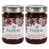 il Frutteto Italia 100% Campanian Strawberry Organic Fruit Spread. Pack of 2 jars. 2x215g. view 1