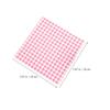 iplusmile Checkered Baking Paper 400pcs 7-inch Wood Pulp Sheets Oil Proof Wraps for Sandwiches in Catering Industry and Picnics view 2