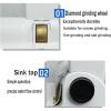 Optical Lens Grinding Machine, Manual Polisher with Diamond Grinding Wheel and Adjustable Water Outlet for Edging and Shaping Lenses view 3