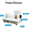 Optical Lens Grinding Machine, Manual Polisher with Diamond Grinding Wheel and Adjustable Water Outlet for Edging and Shaping Lenses view 4