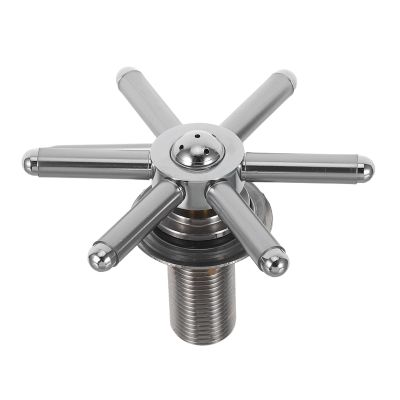 COLLBATH Glass Cup Rinser Stainless Steel Automatic High Pressure Spray Suitable for Bar Counter Daily Use