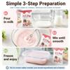 6 Flavor Homemade Ice Cream Mix Powder - DIY Sweet Cone Sundae Dessert Kit (6x50g) view 3