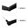 MOBUTOFU Adjustable Desk Folding Handle Black Ergonomic Hand Crank with 6mm Hexagonal Shank Sturdy Construction Simple Installation for Study Desk Home Office view 3