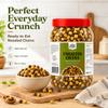 TFS Unsalted Chana 600g, Roasted Unpeeled Chana, No Added Salt Crunchy Gram Snack, Ready to Eat Indian Snack, No Onion No Garlic, Tea-Time, Lunchbox & Family Jar view 3