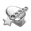 Mekalero Shining Star Single Tooth Grillzs for Men and Women Allergy Resistant Alloy Removable Toothjewely for Parties and Concerts Hip Hop Tooth Jewelry view 1