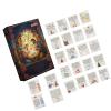 NVOQILIN Nativity Themed Advent Calendar Christmas Advent Calendar Includes 24 Bible Scripture Oament for Festival Celebration Religious view 1