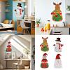 Buxuaaaa Christmas Tree Countdowns Calendar Seasonal Countdowns Calendar Ornament with Christmas Tree Shape for Family Holiday Decorations view 2
