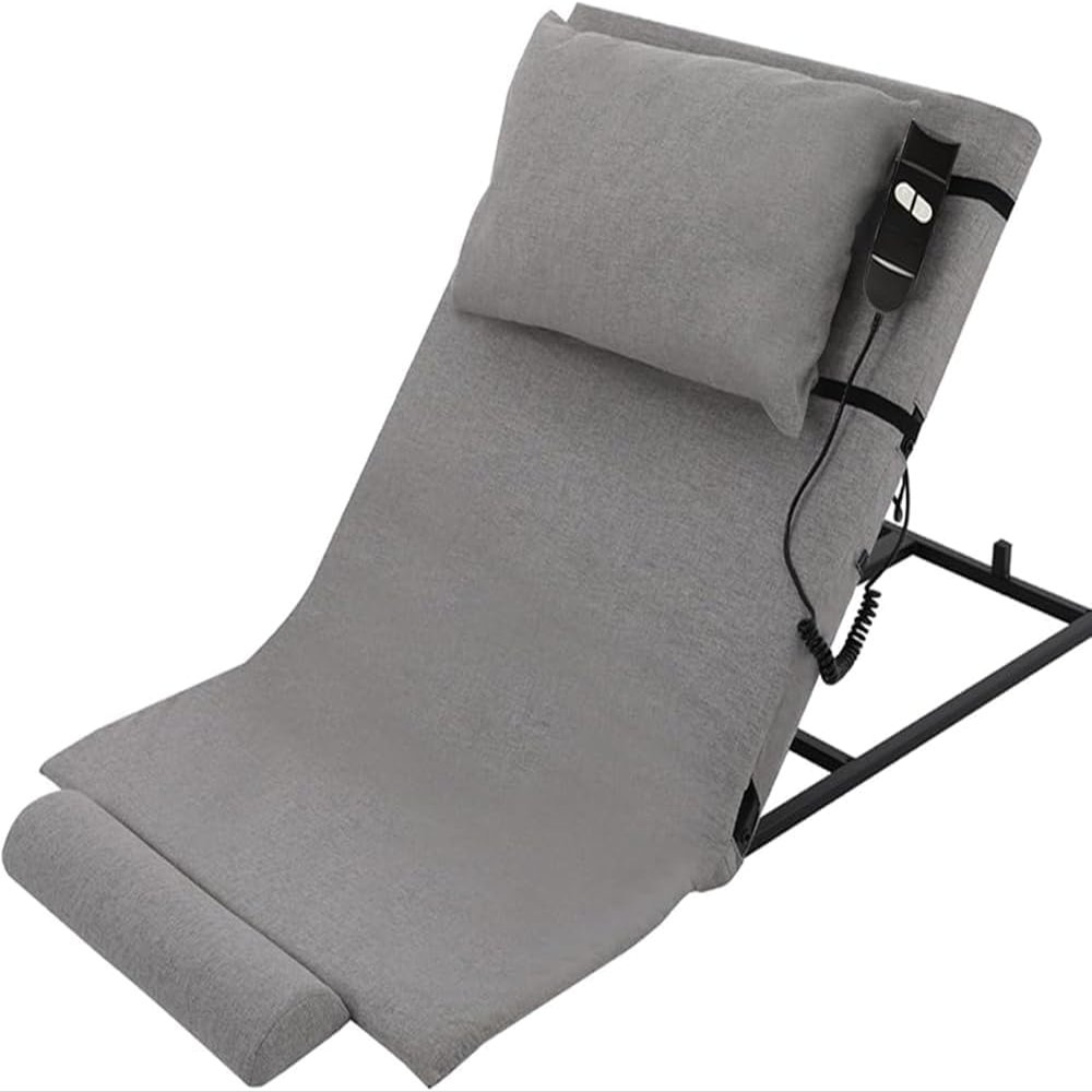 Adjustable Electric Bed Rest Pillow, Head and Back Support for Elderly, Ideal for Reading and Recovery, Comfortable Care Solution for Better Rest