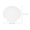 Healvian Clock Panel Replacement Convex 20cm Dome Cover Glass round Diameter Glass Face Accessories Part DIY view 2