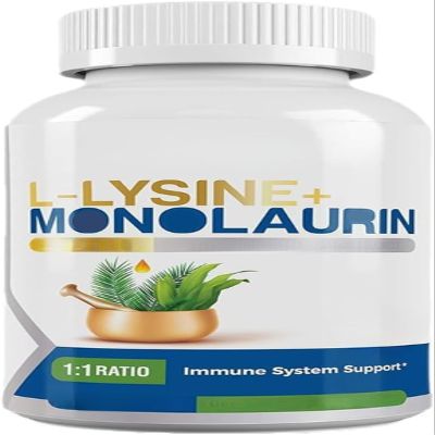 L-Lysine with Monolaurin, Immune System Support