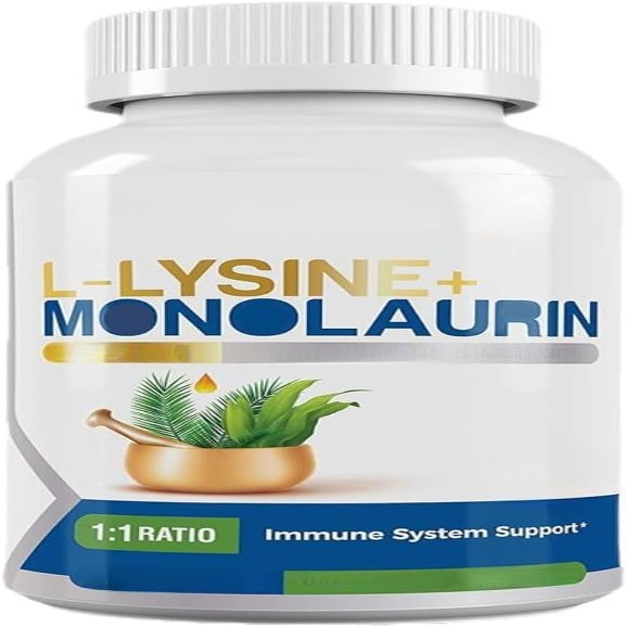 L-Lysine with Monolaurin, Immune System Support