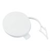 Replacement Front Bar Traction Cover for Golf 7 VII 2014-2017 ABS White Tow Hook Eye Cap Direct Fit OEM 5G0807241 5GG807241 Easy Install Car Front view 1