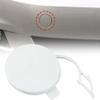 Replacement Front Bar Traction Cover for Golf 7 VII 2014-2017 ABS White Tow Hook Eye Cap Direct Fit OEM 5G0807241 5GG807241 Easy Install Car Front view 4