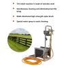 Shoe Scraper Brush with Water Spray, Boot Scrubber Cleaner Washer, Stainless Steel Boot Brush, 360 Dead-End Cleaning for Outdoor Work view 2