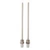 Stainless Steel Thermowell Set 2pcs G 1/2 Inch Thread Designed for Temperature Sensor Insertion into For Immersion Sleeves (8x250mm) view 1