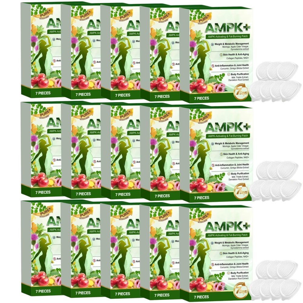 Moringa x Berberine Patch 10 in 1, Nano Microneedle Slimming, Natural Ingredients, Easy to Apply, Invisible Under Natural Moringa & Berberine, Firming and Burning Fat