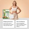 Moringa x Berberine Patch 10 in 1, Nano Microneedle Slimming, Natural Ingredients, Easy to Apply, Invisible Under Natural Moringa & Berberine, Firming and Burning Fat view 2