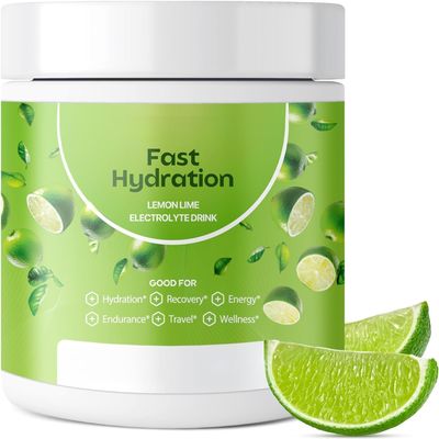 Electrolyte Powder | Zero Sugar Lemon Lime Hydration & Energy Support