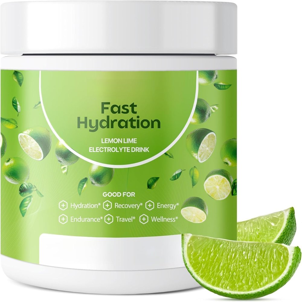 Electrolyte Powder | Zero Sugar Lemon Lime Hydration & Energy Support