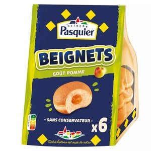 Brioche Pasquier Beignets Got Pomme, No Preservatives