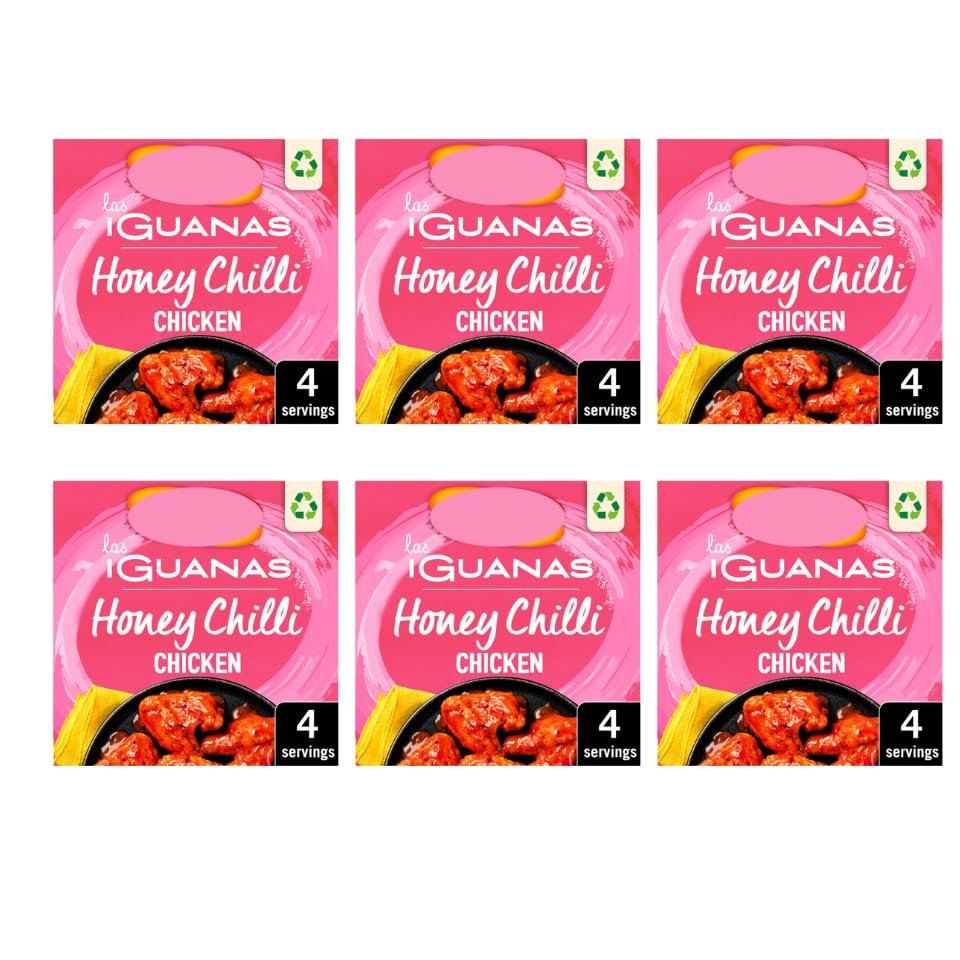 Honey Chilli Chicken Meal Kit, 35g, Mild Spice, Ready in 45 Mins, Suitable for Vegetarians, Pack of 6