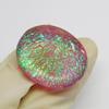 Gemsgrowth Multi-Color 64.30 Ct Oval Cut Ammolite Lab-Created Loose Gemstone CERTIFIED view 2