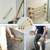 FKXSXAZ Corridor Support Grab Bars for Elderly Disabled, Safety 80cm 100cm 120cm Access Stairs Handrails, Towel Rack Bathroom Tub Wall Mounted Handle with Accessories(1.3ft/40cm) view 4