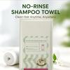 Rinse-Free Hair Cleansing Shampoo Towel, Hair Cleansing Shampoo Wipes, Instant Fresh Shampoo Towel, Ready to Use, Gentle Formula, Clean and Refreshing for Travel, Gym, Camping and Busy Mornings (10) view 2