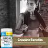 Vit Direct - Creatine Monohydrate Capsules - 3000mg Per Serving - 90 Capsules - Food Supplement - Supporting Health & Wellbeing - for Sports People Aged 18+ view 3