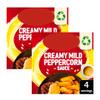 Creamy Mild Peppercorn Sauce Mix, 25g, with Cracked Green Peppercorns, Garlic and Black Pepper, No Artificial Colours, Ready in 5-10 Minutes, Pack of 2 view 1