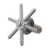 ibasenice Stainless Steel Glass Washer Rinser for Bar Use with Easy Installation and Quick Cleaning, Automatic Bottle Cup Rinser Suitable for Kitchen Sink and Home Bar view 1