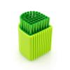 BATHVEVE 2pcs Mini Multipurpose Scrubbing Brush with Silica Gel Bristles for Clothes and Shoe Cleaning, Removable Brush for Spots and Stains, for Laundry and Household Use view 1